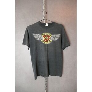 Vintage REO Speedwagon T Shirt 1981 Band Concert Tour Gray Mens Large‎